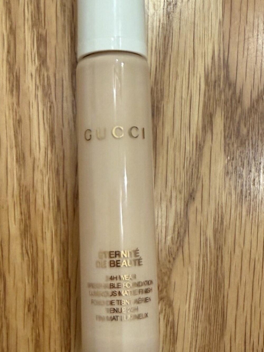 Gucci Eternite de Beaute Foundation 132W Fair Matte Luminous 15ml Tester NWOB